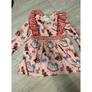 Pete and Lucy girls Christmas shirt